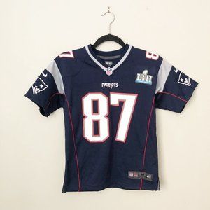 NFL Nike New England Patriots number 87 Rob Gronkowski women jersey size medium
